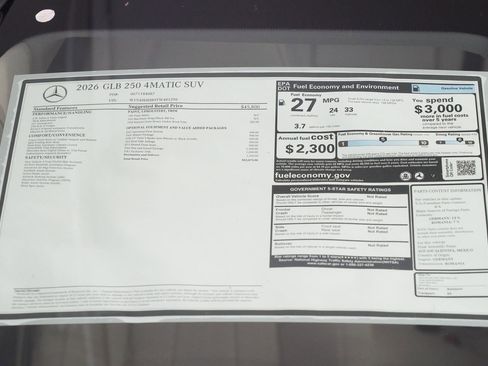 New 2026 Mercedes-Benz GLB 250 4MATIC image 35