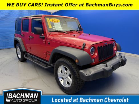Used 2017 Jeep Wrangler Unlimited Sport w/ Quick Order Package 24S AWD/4WD image 1
