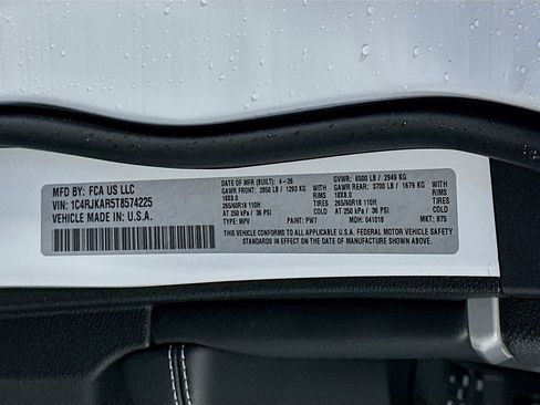 New 2026 Jeep Grand Cherokee L 4WD image 19