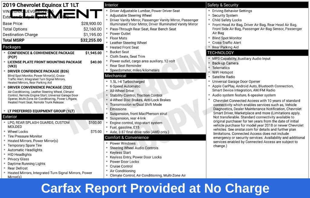 Used 2019 Chevrolet Equinox LT AWD/4WD image 3