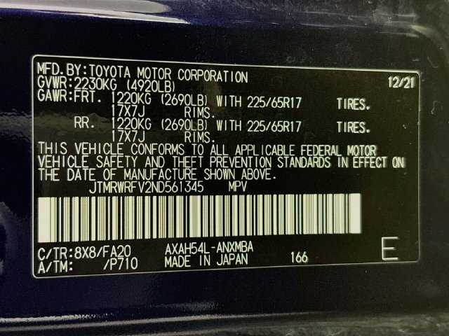 Used 2022 Toyota RAV4 XLE w/ Convenience Package AWD/4WD image 31