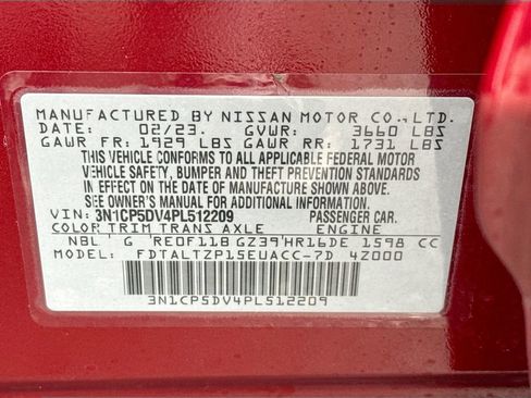 Used 2023 Nissan Kicks SR w/ SR Premium Package image 27