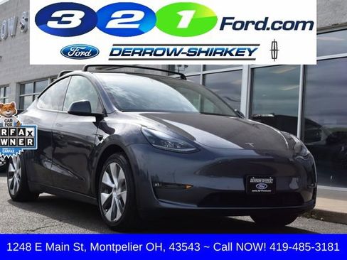 Used 2022 Tesla Model Y Long Range AWD/4WD image 1