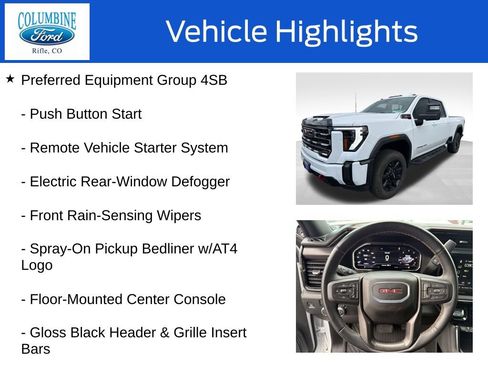 Used 2024 GMC Sierra 3500 AT4 w/ Technology Package AWD/4WD image 8
