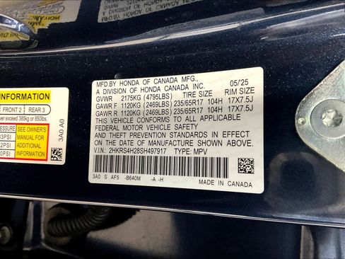 Used 2025 Honda CR-V LX image 35