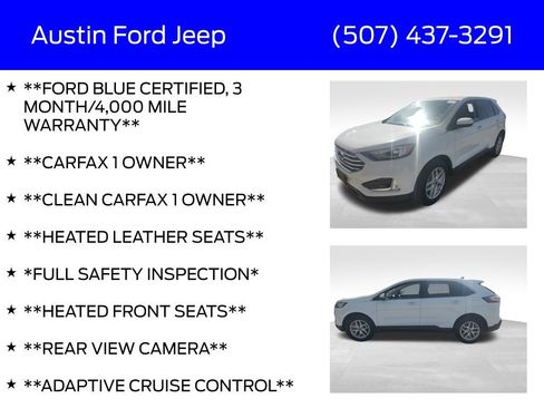 Certified 2021 Ford Edge SEL image 7