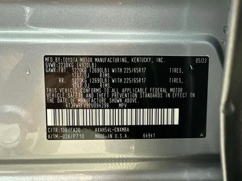 Used 2023 Toyota RAV4 XLE w/ Convenience Package AWD/4WD image 31