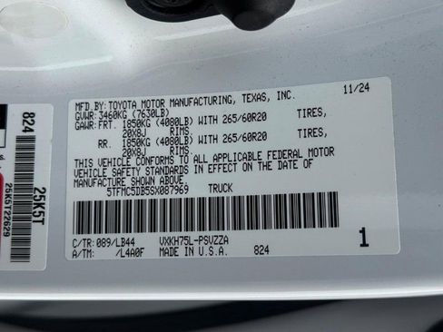 Used 2025 Toyota Tundra 1794 Edition image 27