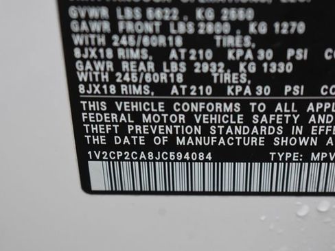 Used 2018 Volkswagen Atlas SE FWD image 36