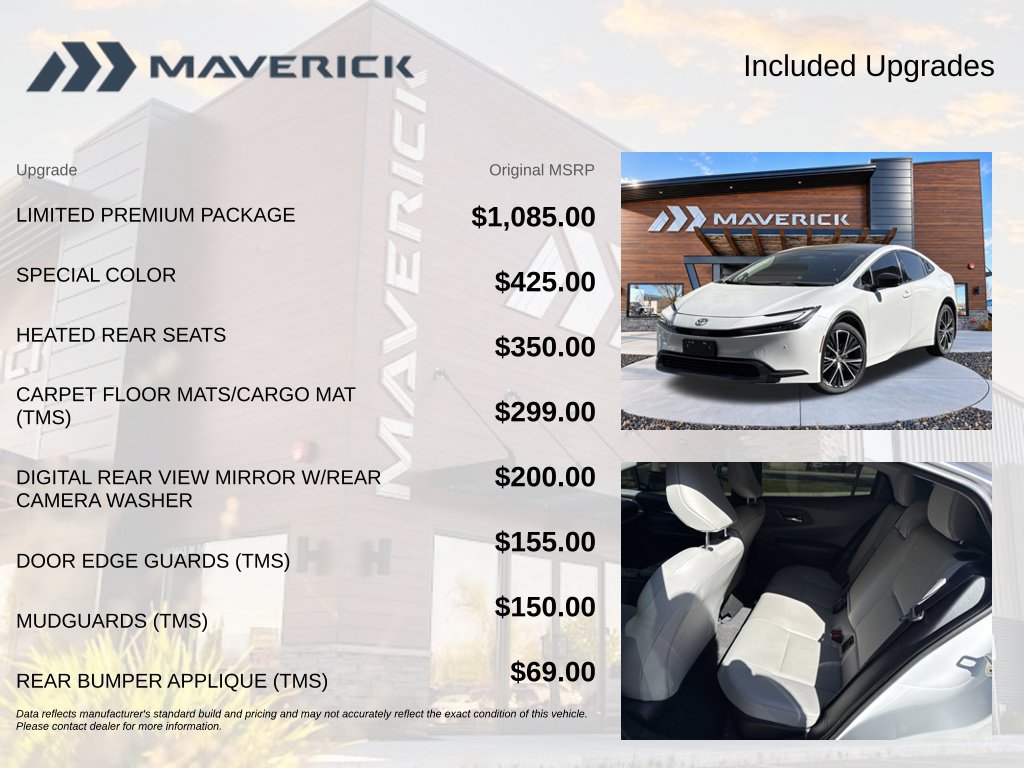 Used 2024 Toyota Prius Limited w/ Limited Premium Package AWD/4WD image 6