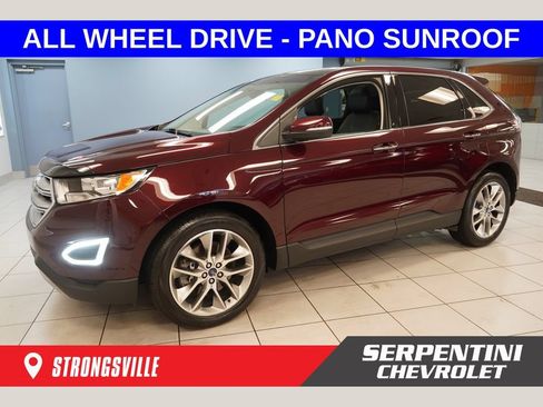 Used 2017 Ford Edge Titanium w/ Equipment Group 301A AWD/4WD image 1