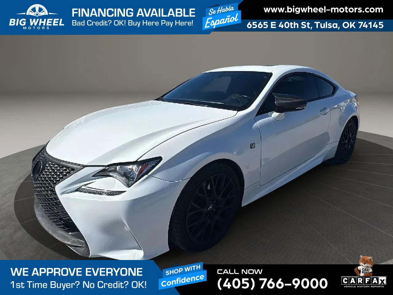 Used 2016 Lexus RC 200t RWD image 1