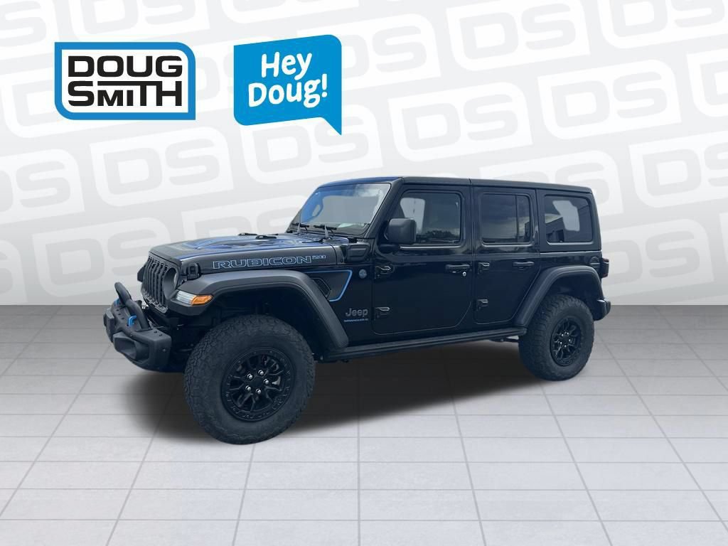 Used 2023 Jeep Wrangler Unlimited Rubicon 4xe AWD/4WD image 1