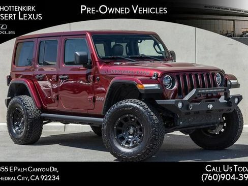 Used 2021 Jeep Wrangler Unlimited Rubicon w/ LED Lighting Group AWD/4WD image 1
