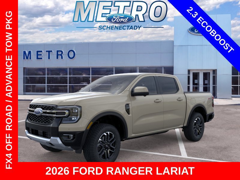 New 2026 Ford Ranger Lariat w/ FX4 Off-Road Package AWD/4WD image 2