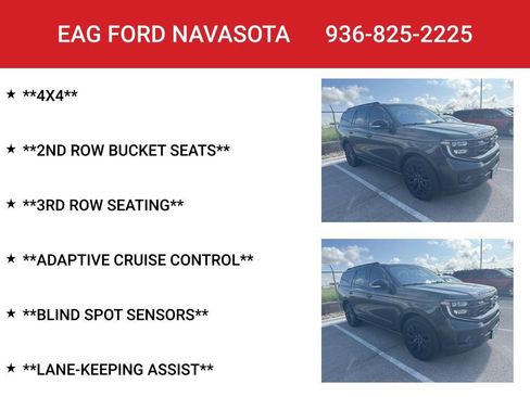 Used 2025 Ford Expedition Platinum w/ Stealth Appearance Package AWD/4WD image 3