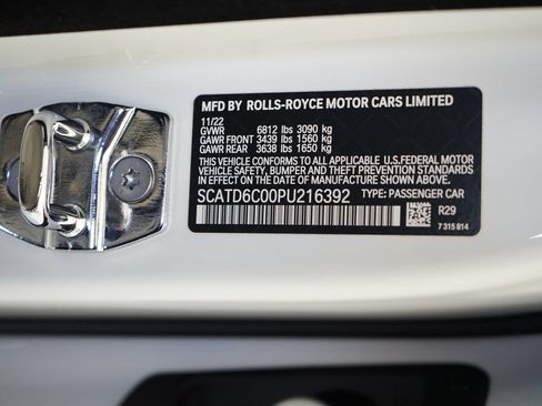 Used 2023 Rolls-Royce Ghost Black Badge w/ Black Badge Ghost Package AWD/4WD image 42