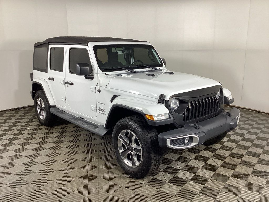 Used 2020 Jeep Wrangler Unlimited Sahara AWD/4WD image 1
