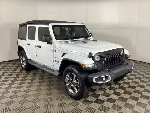 Used 2020 Jeep Wrangler Unlimited Sahara AWD/4WD image 1