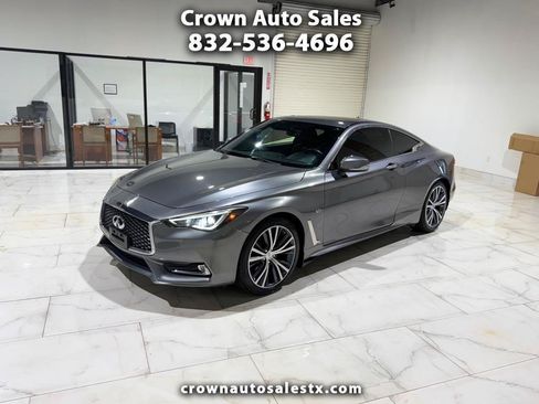 Used 2018 INFINITI Q60 3.0t Luxe AWD/4WD image 1