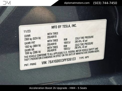 Used 2023 Tesla Model Y Long Range AWD/4WD image 44