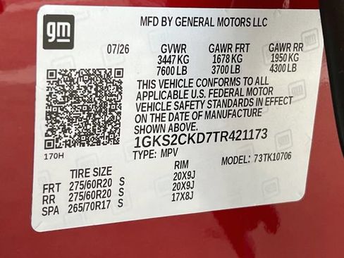 New 2026 GMC Yukon AT4 w/ AT4 Premium Package AWD/4WD image 20