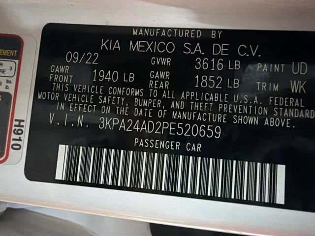 Used 2023 Kia Rio S w/ Technology Package FWD image 24