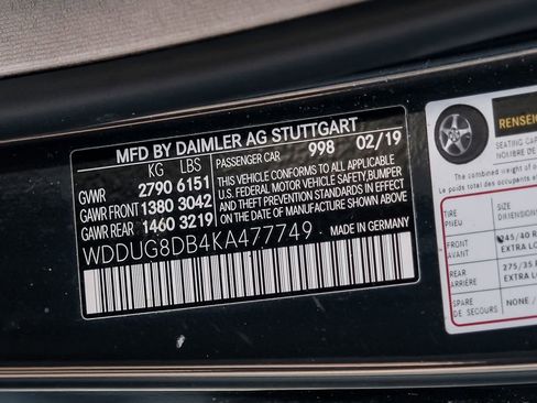Used 2019 Mercedes-Benz S 560 Sedan image 70
