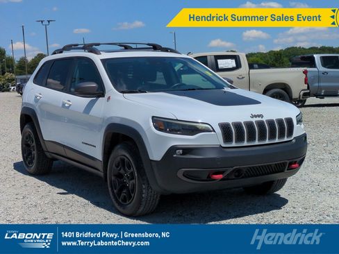 Used 2021 Jeep Cherokee Trailhawk w/ Sun, Sound & Nav Group AWD/4WD image 1