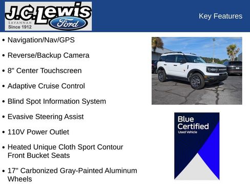 Certified 2023 Ford Bronco Sport Badlands AWD/4WD image 29
