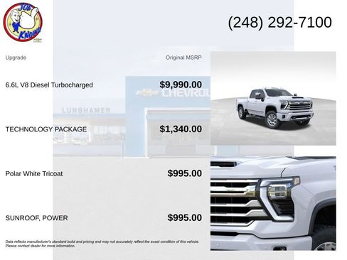 New 2026 Chevrolet Silverado 2500 High Country w/ Technology Package image 5