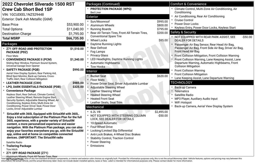 Certified 2022 Chevrolet Silverado 1500 RST AWD/4WD image 40