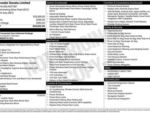Used 2020 Hyundai Sonata Limited image 11