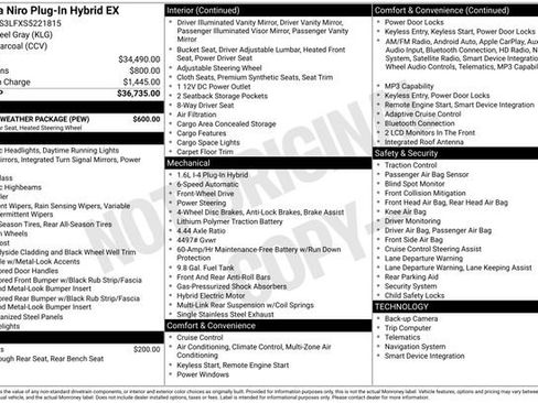 Used 2025 Kia Niro EX w/ EX Cold Weather Package image 30