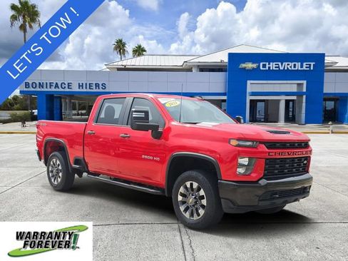 Used 2021 Chevrolet Silverado 2500 Custom w/ Custom Value Package AWD/4WD image 1