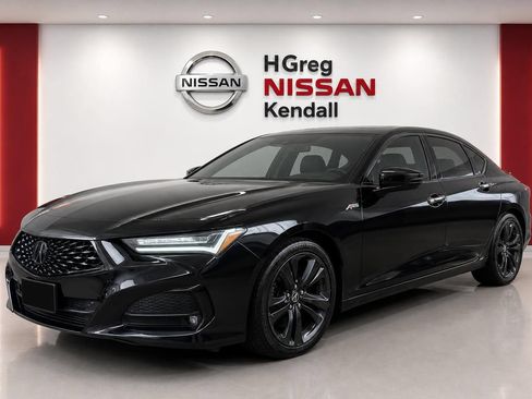 Used 2021 Acura TLX w/ A-SPEC Package AWD/4WD image 3