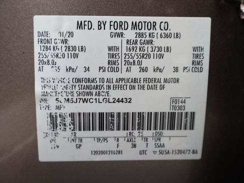 Certified 2020 Lincoln Aviator Reserve w/ Equipment Group 201A RWD image 35