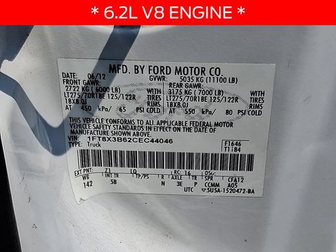 Used 2012 Ford F350 Lariat w/ Lariat Interior Pkg AWD/4WD image 25