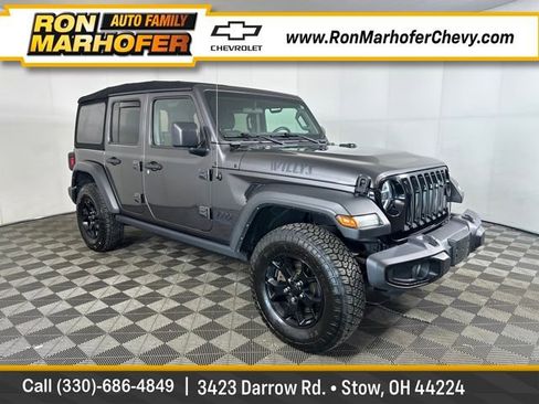Used 2021 Jeep Wrangler Unlimited Willys image 1