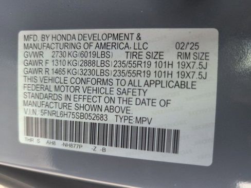 Used 2025 Honda Odyssey Sport-L image 36