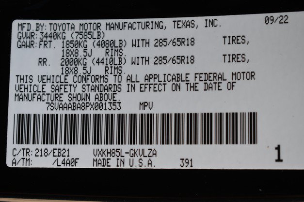 Used 2023 Toyota Sequoia TRD Pro AWD/4WD image 35