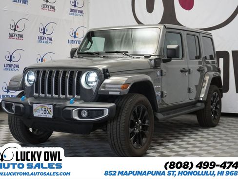 Used 2022 Jeep Wrangler Unlimited Sahara image 1