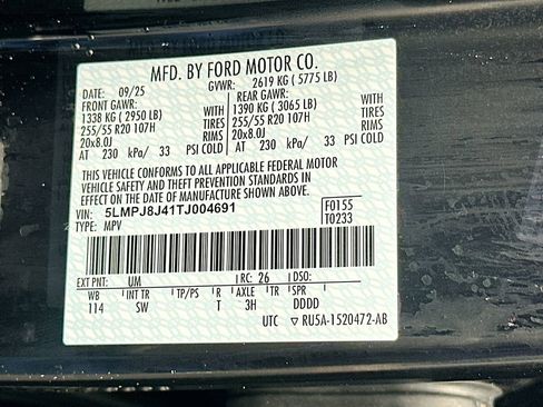 New 2026 Lincoln Nautilus Premier w/ Equipment Group 102A image 27