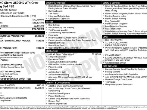 Used 2025 GMC Sierra 3500 AT4 w/ AT4 Premium Plus Package AWD/4WD image 38