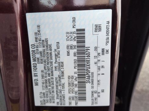 Certified 2017 Ford Fusion Energi SE image 37