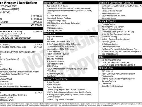 Used 2025 Jeep Wrangler Unlimited Rubicon w/ XTREMEE 35" Tire Package AWD/4WD image 30