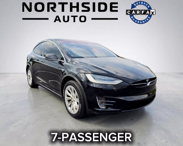 Used 2020 Tesla Model X Long Range AWD/4WD image 1