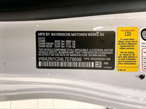 Used 2020 BMW M240i Convertible RWD image 31