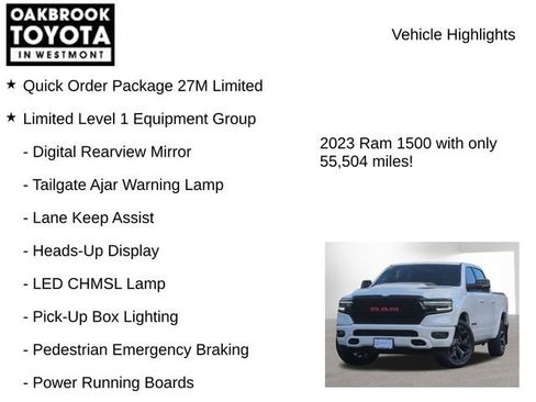 Used 2023 RAM 1500 Limited w/ (RED) Edition AWD/4WD image 8
