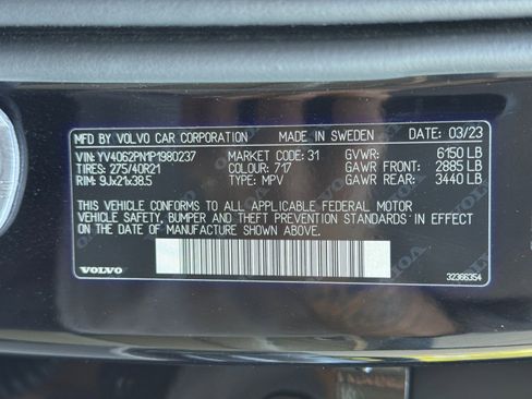 Used 2023 Volvo XC90 B6 Plus image 45